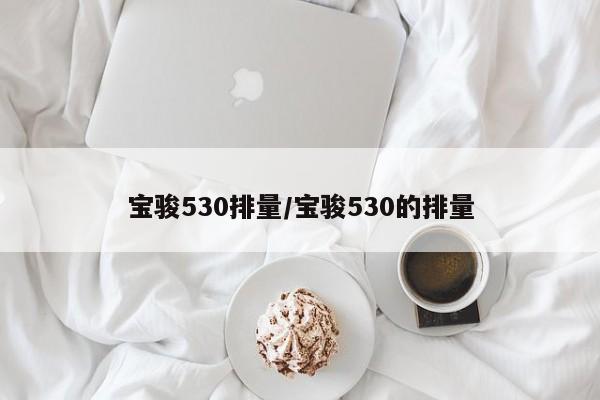 宝骏530排量/宝骏530的排量